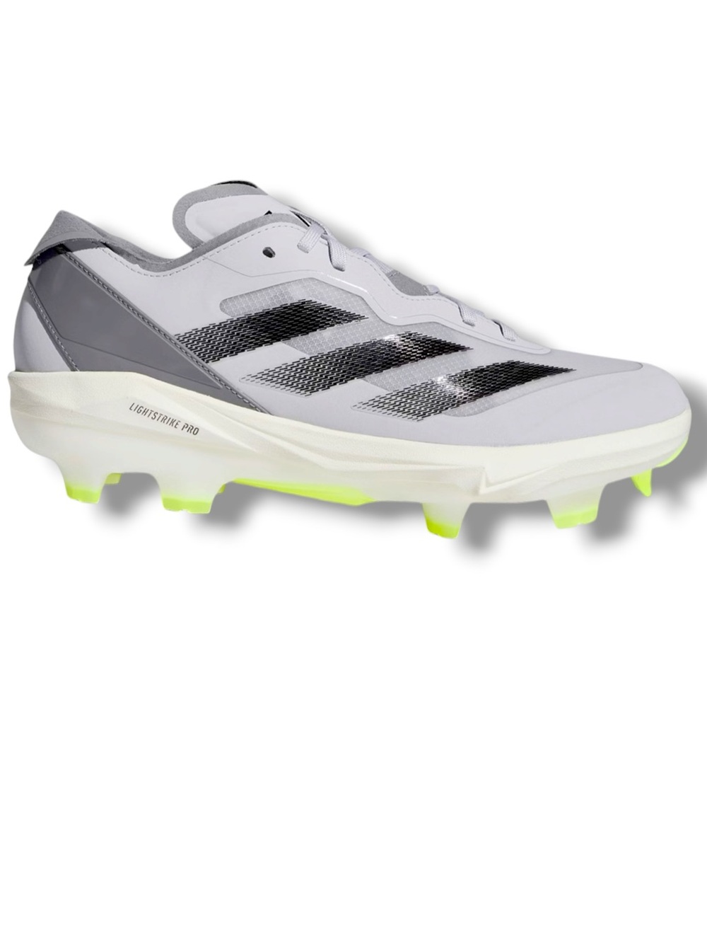 Adidas Adizero Instinct Plus TPU Softball Cleats Grey White Women 9 NWT